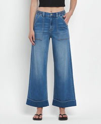 Double Cuff Baggy Jeans