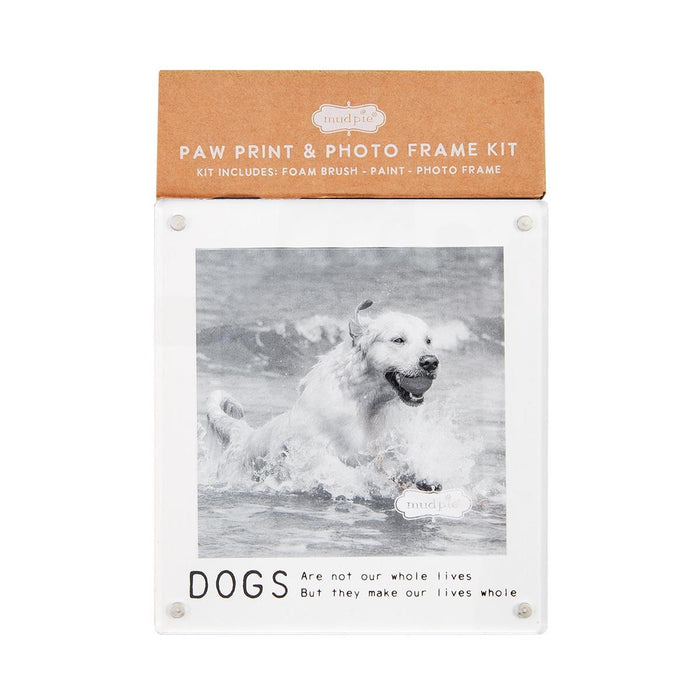 Paw Print Photo Frame Kit