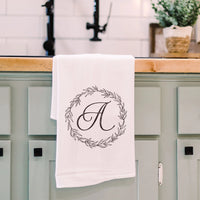 Monogrammed Tea Towel