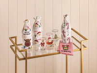 Christmas Beaded Wine Bag