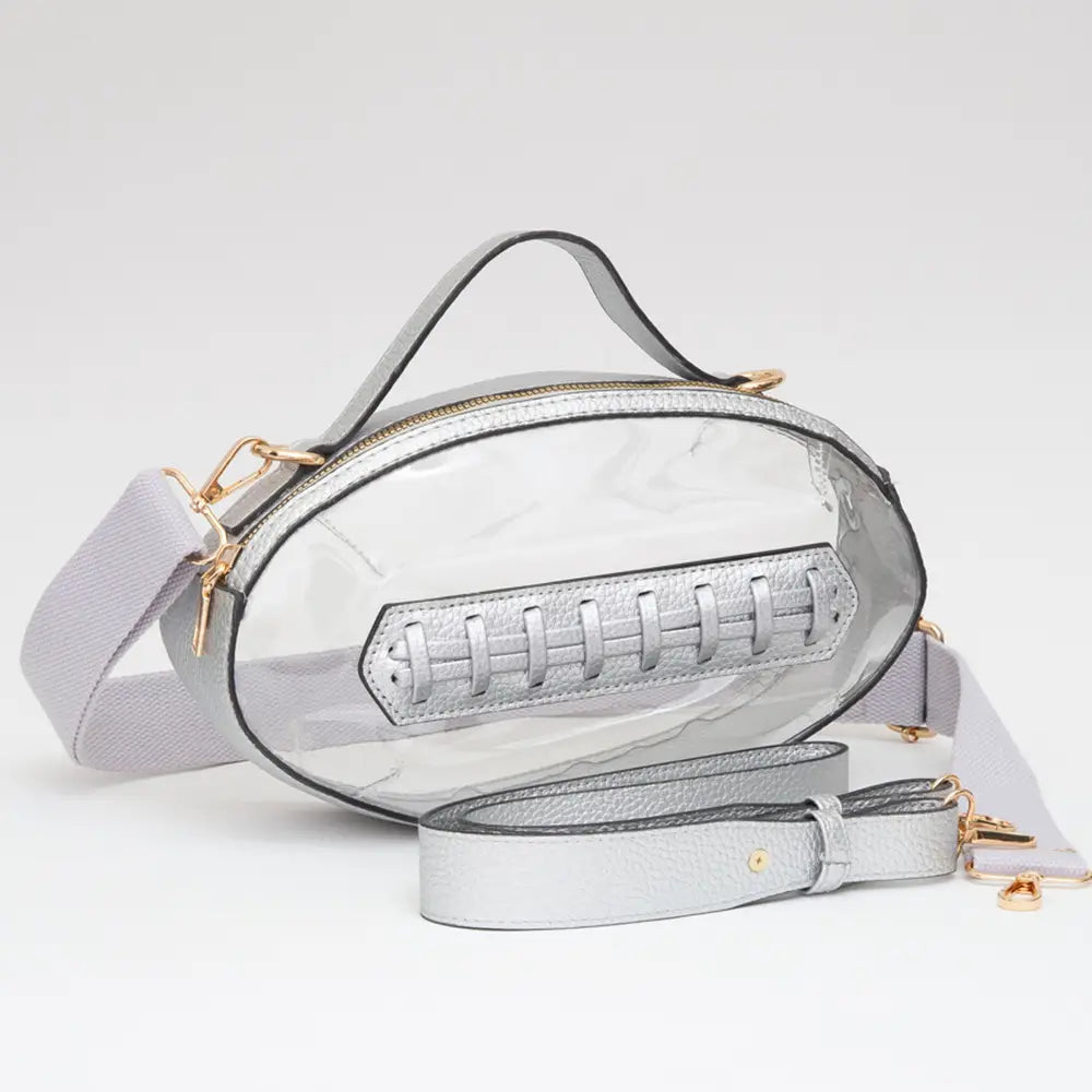 Football Clear Crossbody Bag