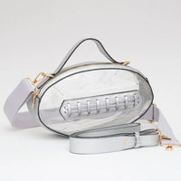 Football Clear Crossbody Bag