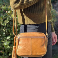 Cowhide Leather Crossbody