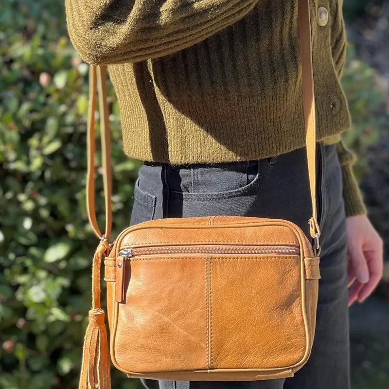 Cowhide Leather Crossbody