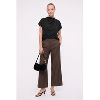 Tailored Wide Leg Flared Pants