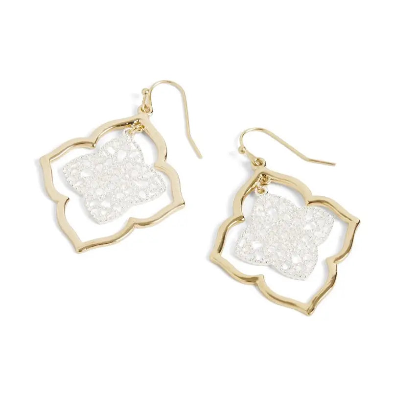 Pass Through Earrings