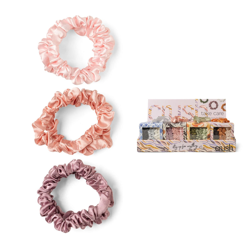 Take Care Satin Scrunchies