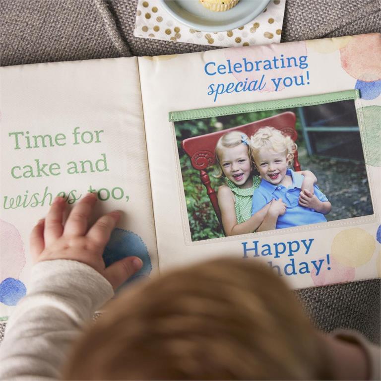 Birthday Plush Photo Book
