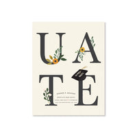 Grad Floral Greeting Card