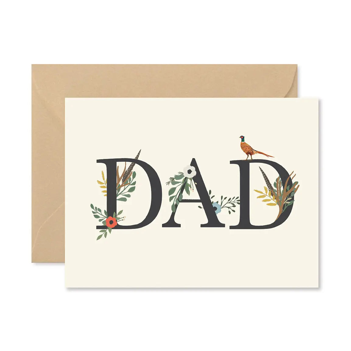 Dad Floral Greeting Card
