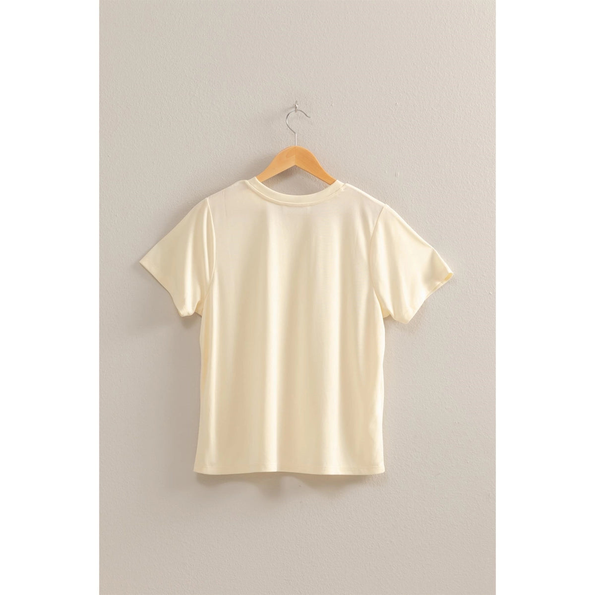Round Neck Basic Tee