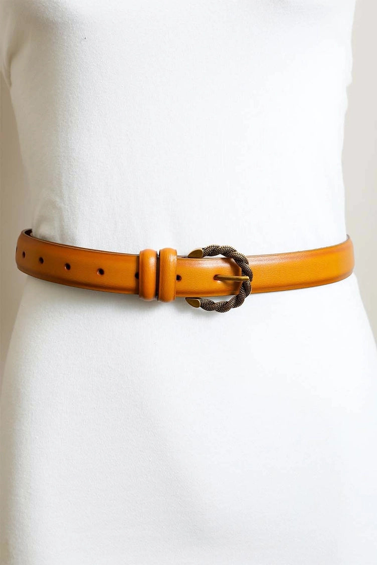 Twisted Buckle Belt