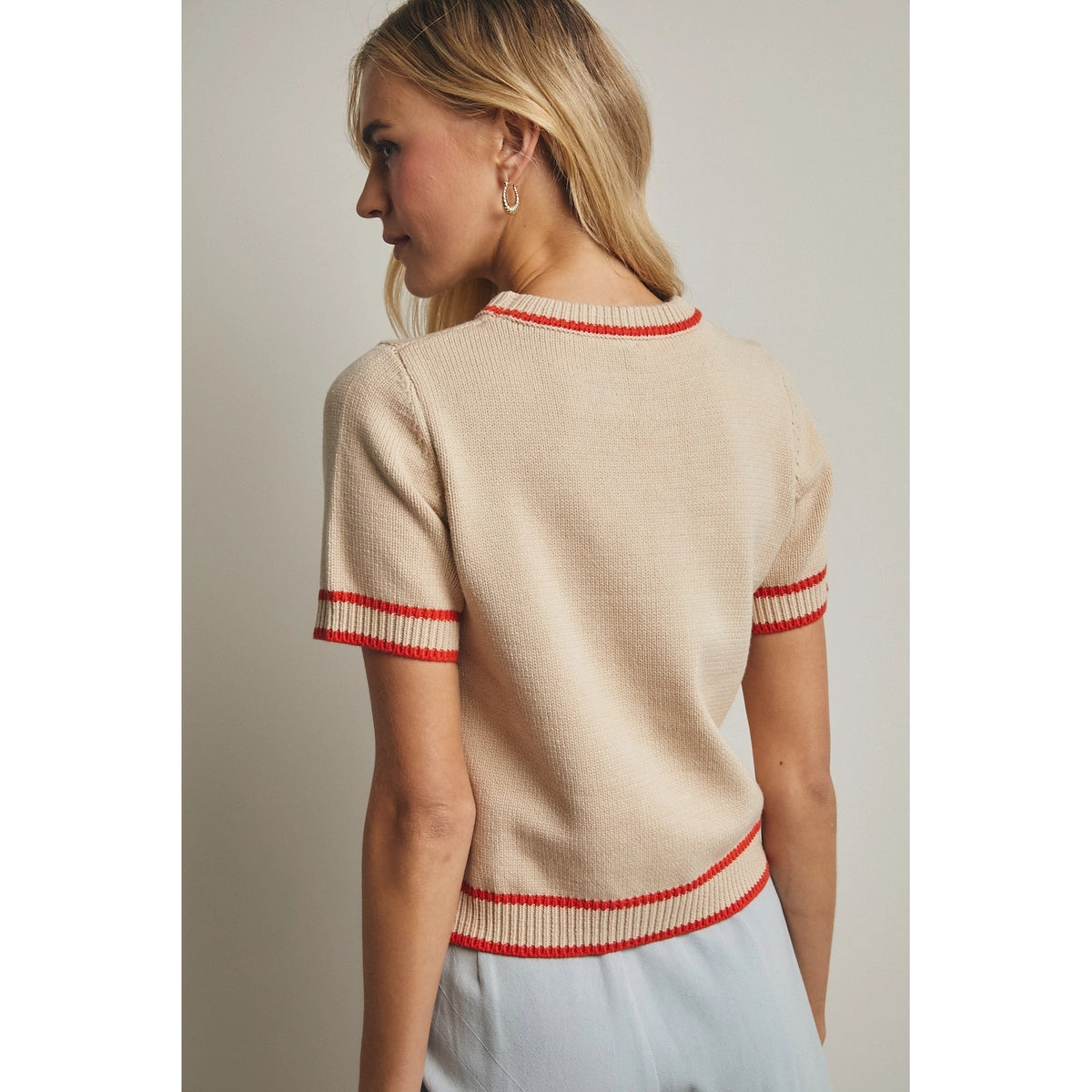Short Sleeve Sweater