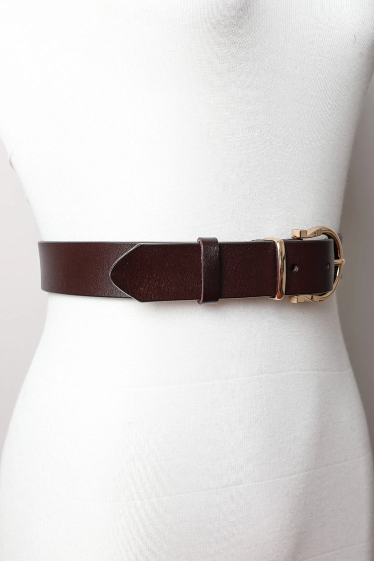Horseshoe Buckle Belt