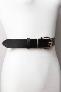 Horseshoe Buckle Belt