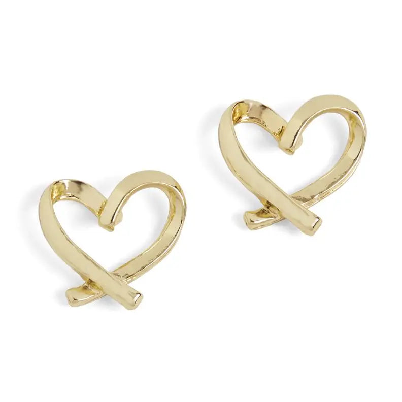 Heart Stud Earrings