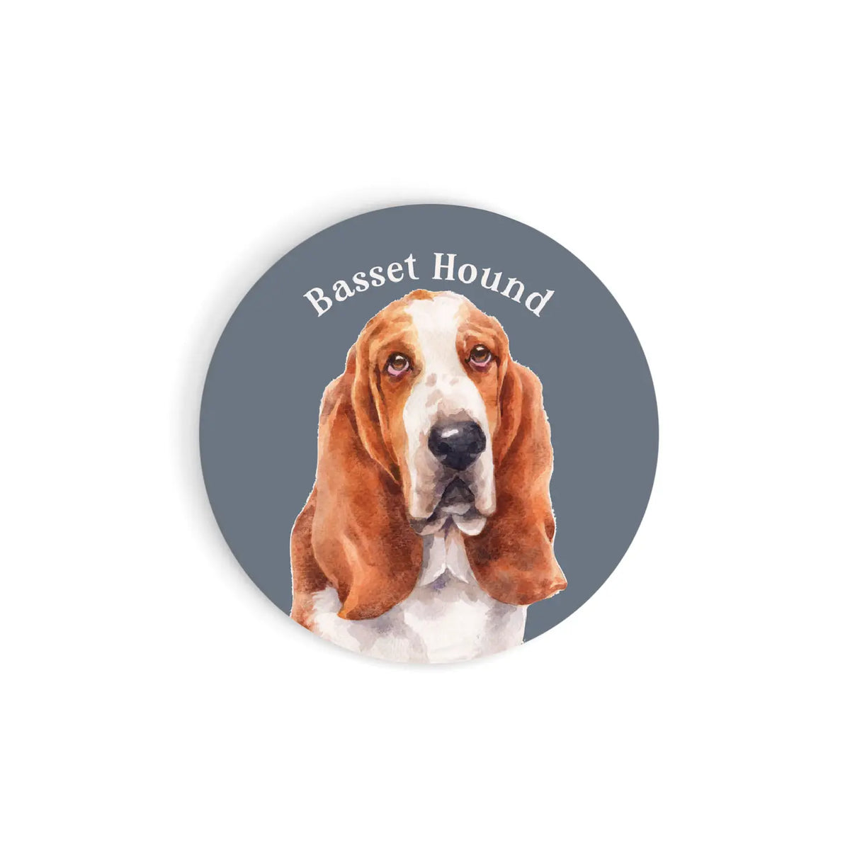 Basset Hound Car Coaster