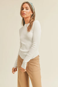 Ribbed Basic Top