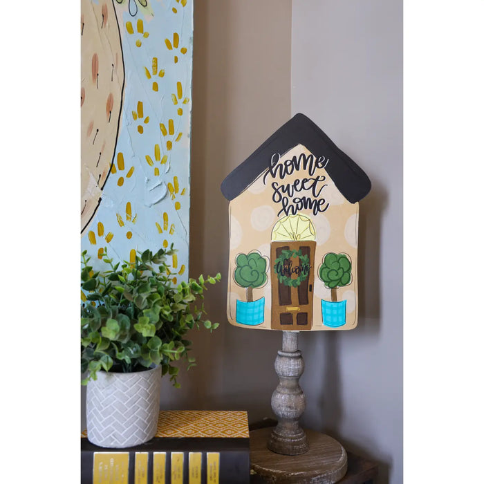 Home Sweet Home Shaped Topper