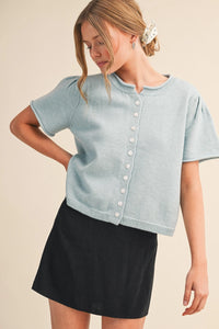 Short Sleeve Cardigan