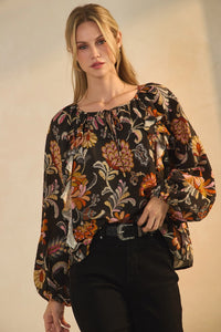 Floral Print Blouse