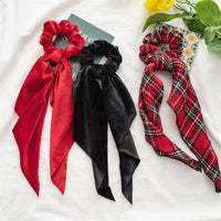 Christmas Ribbon Scrunchie