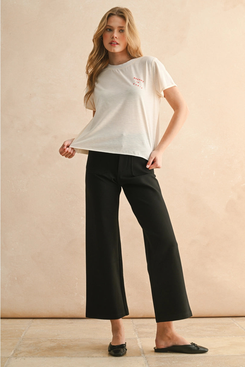 Pocket Front Ponte Pants