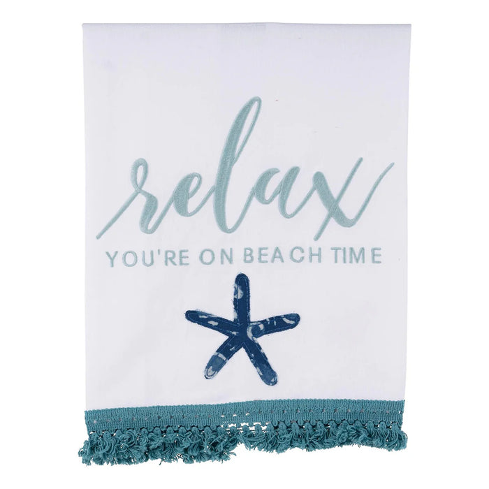 Beach Time Tea Towel
