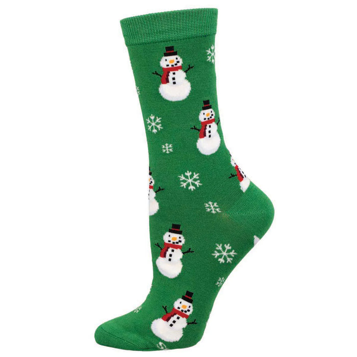 Smiling Snowmen Socks