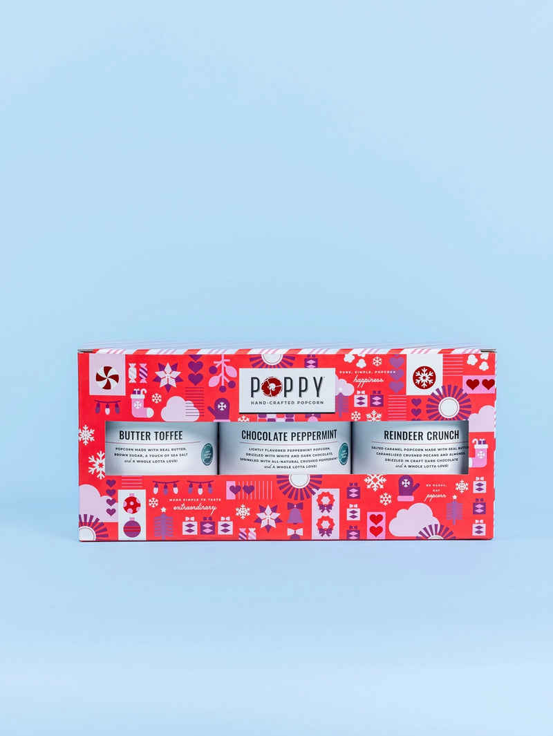 Holiday Cylinder Popcorn