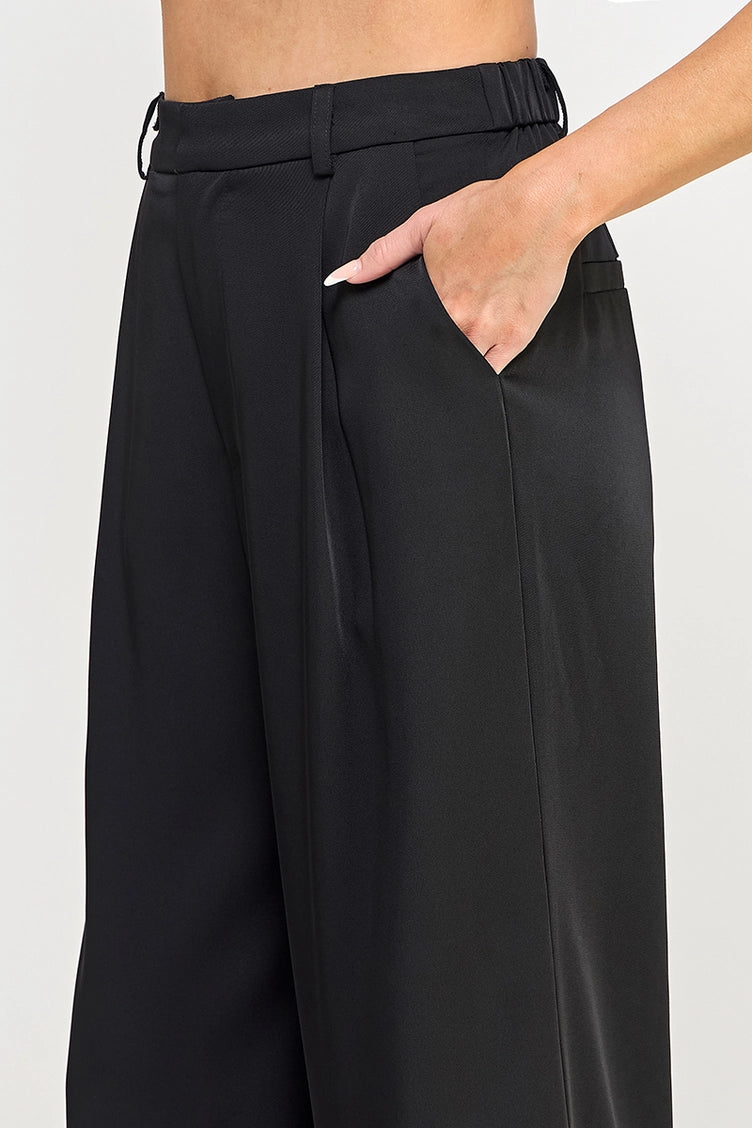 Pleat Front Drapey Trousers