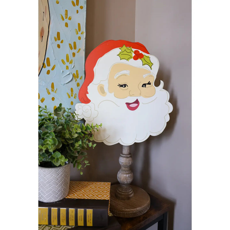 Jolliest Santa Topper