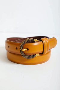 Twisted Buckle Belt