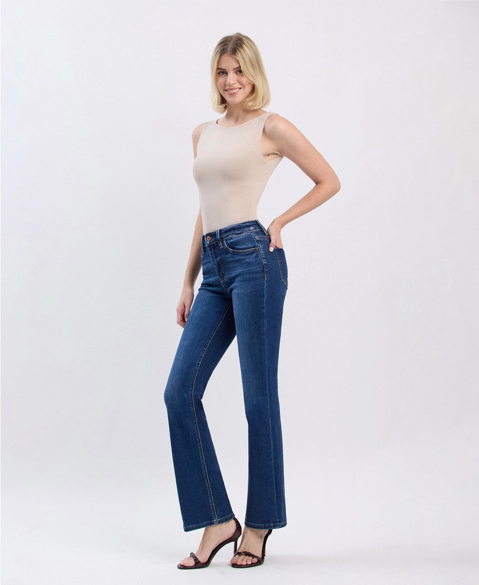 High Rise Bootcut Jeans