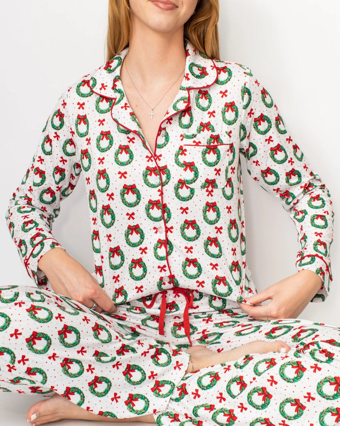 Clara Wreath Sleep Shirt