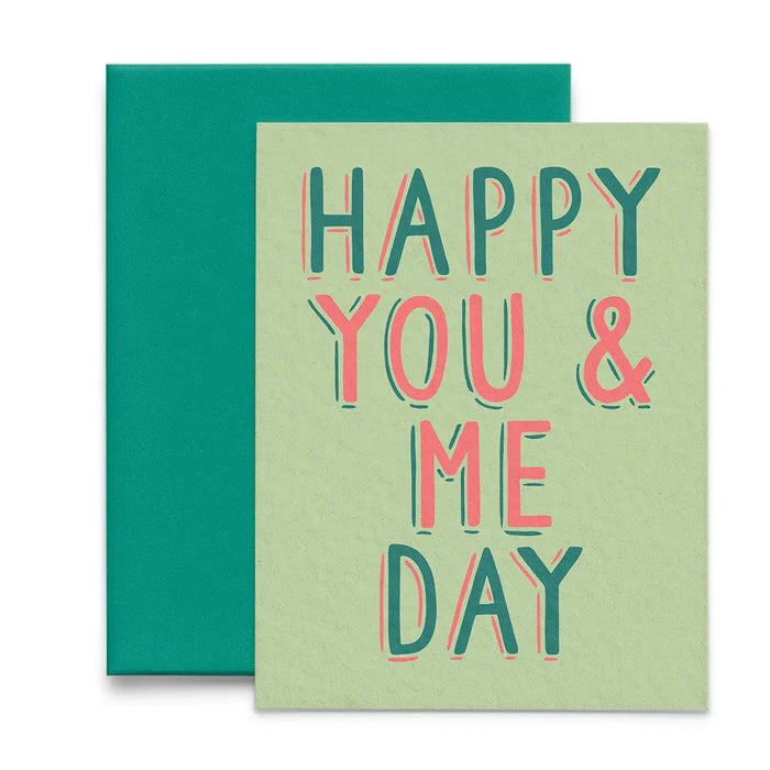 Happy You and Me Card
