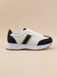 Stitched Edge Lightweight Sneakers