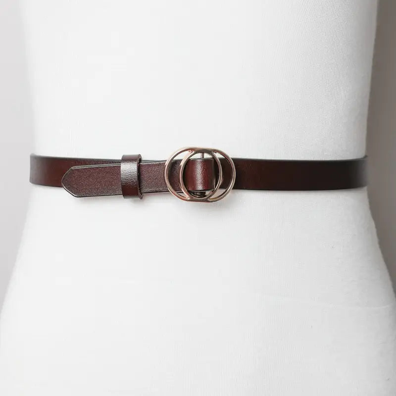Double Ring Buckle Belt
