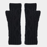 Fingerless Knit Gloves