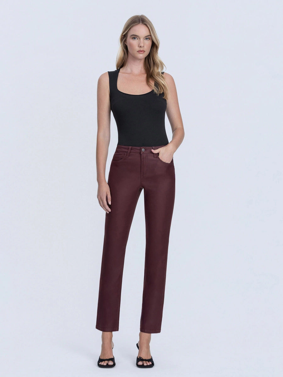 Slim Straight Ankle Jeans