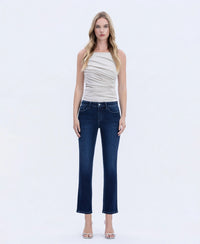 Ankle Slim Straight Jeans