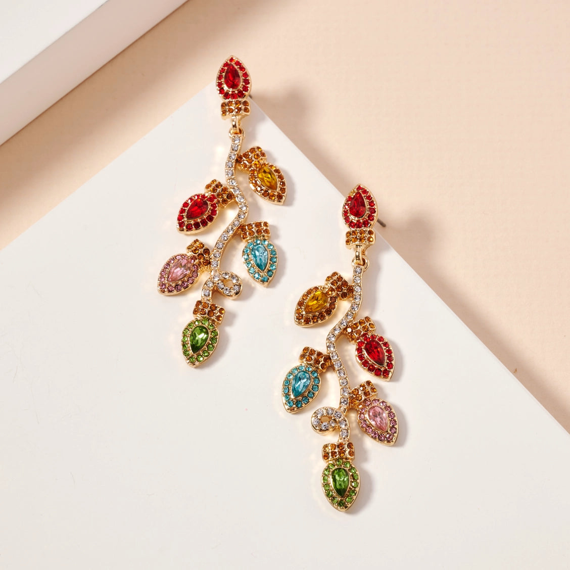 Christmas Lights Earrings