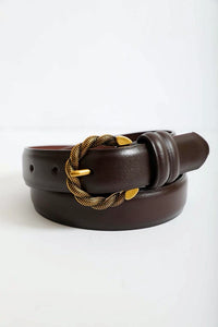 Twisted Buckle Belt