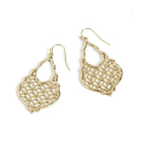 Lattice Teardrop Earrings