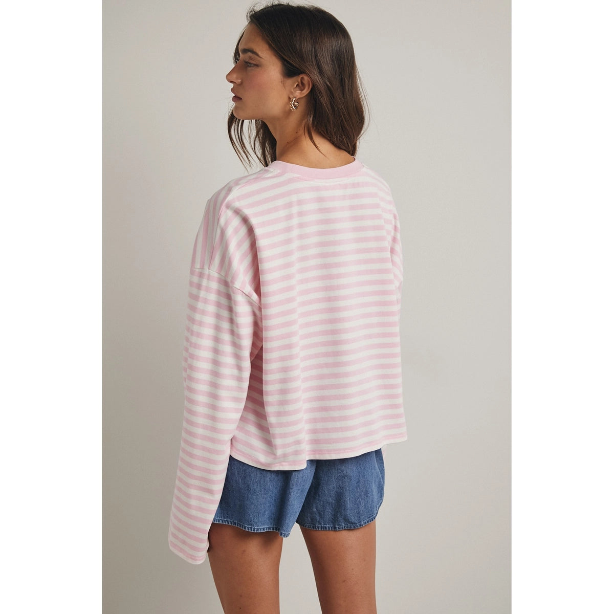 Striped Long Sleeve Top