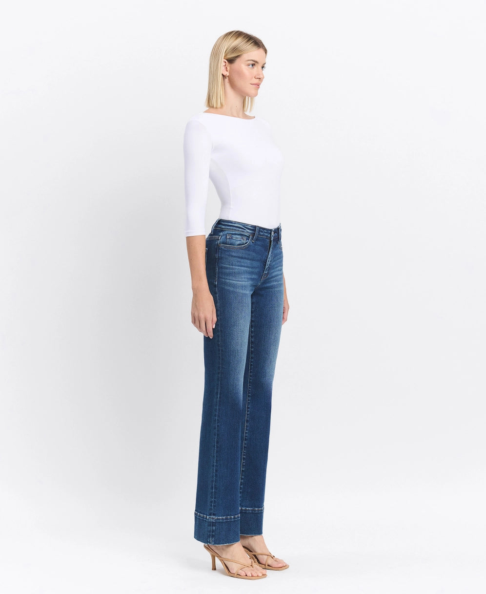 Trouser Hem Bootcut Jeans