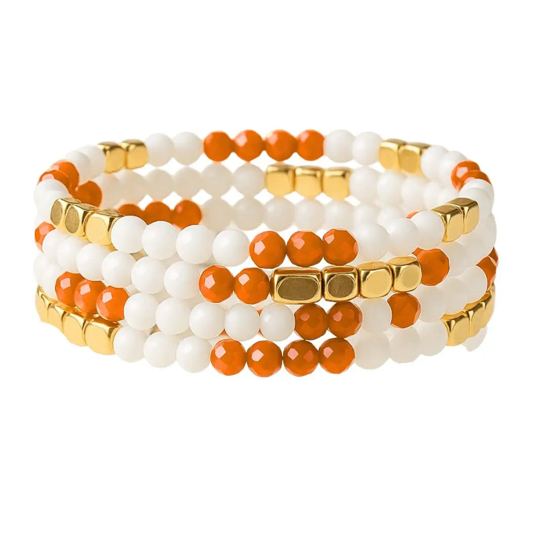 Game Day Beaded Bracelet