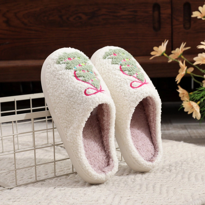 Christmas Tree Slippers