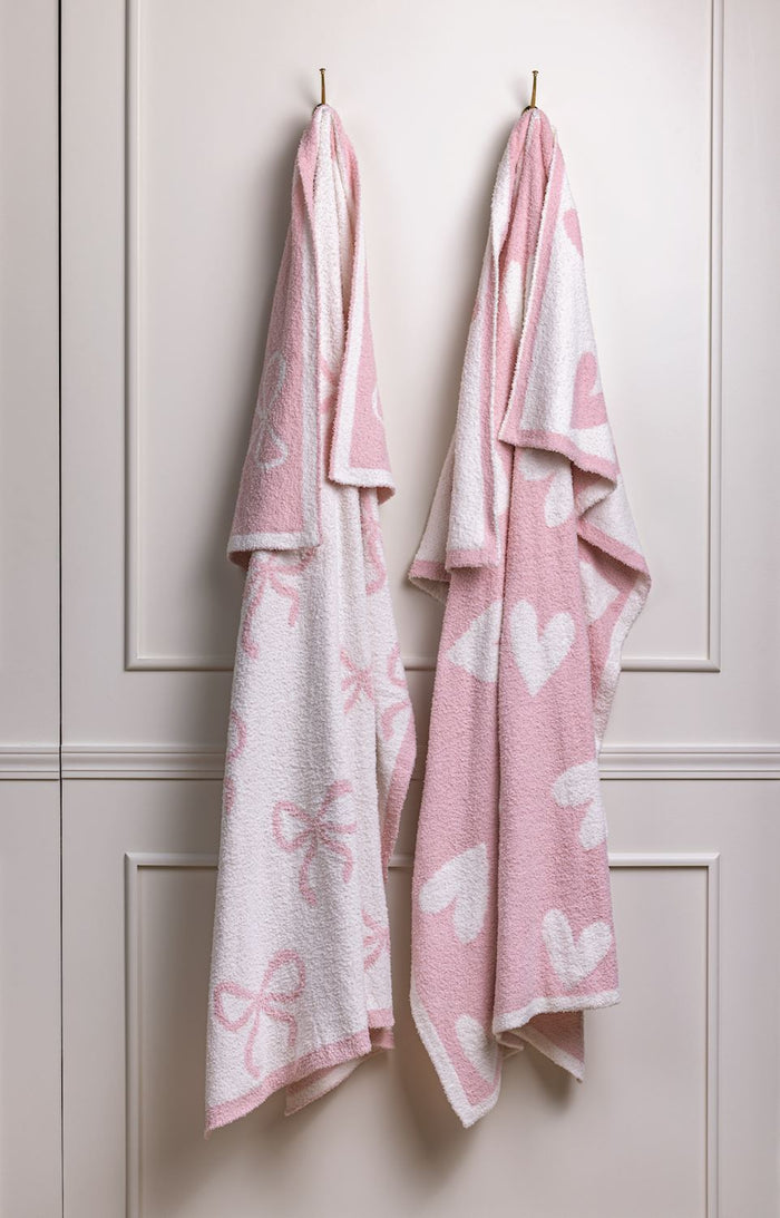 Valentine Chenille Blanket