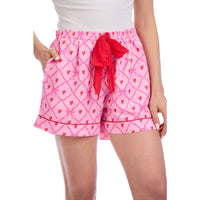 Valentine Pajama Shorts